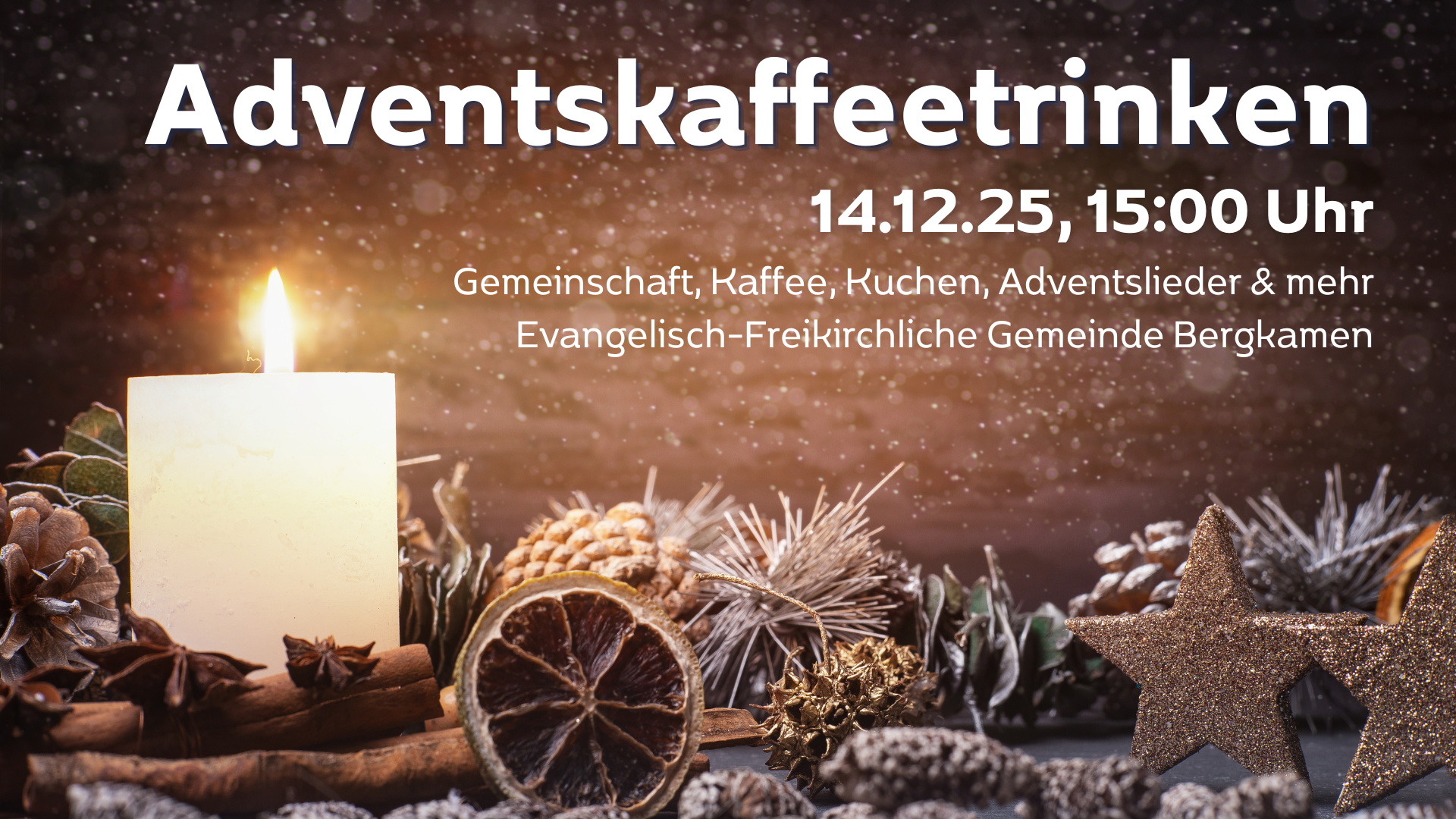 Adventskaffeetrinken