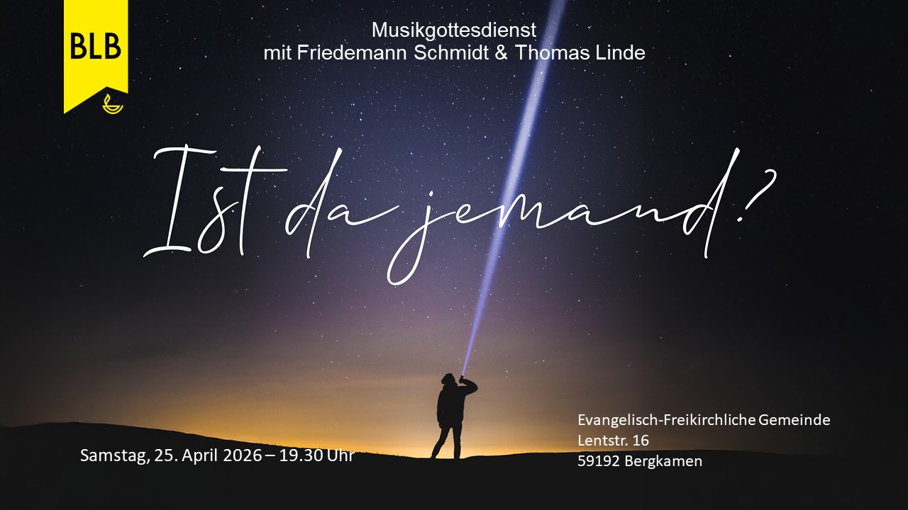 Konzertabend Weil ER Liebe ist